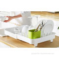 Dish Rack and Drainboard Set Multi-functional Expandable Dish Drying Rack Supplier